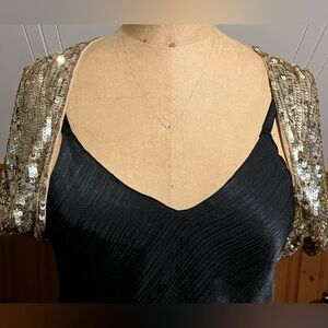 Gold Sequin Shrug